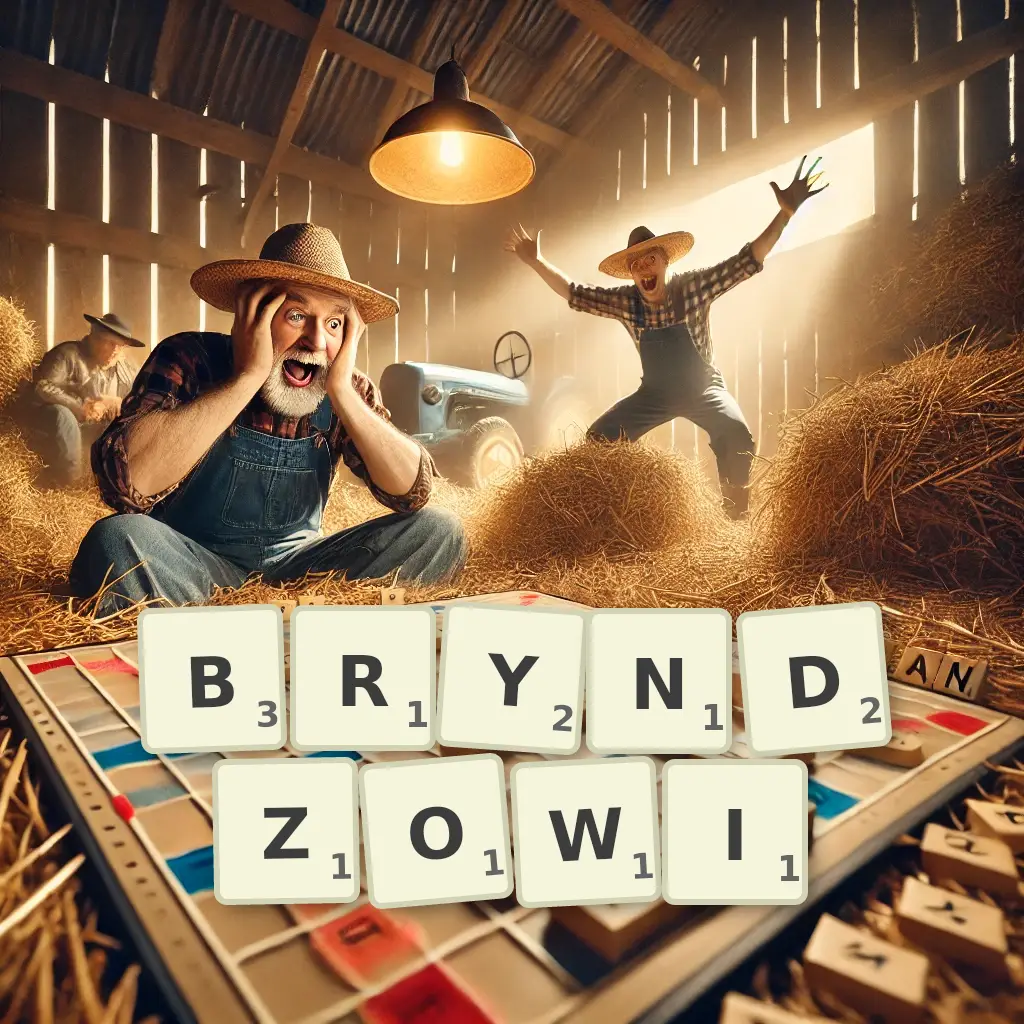 Słowa z liter BRYNDZOWI