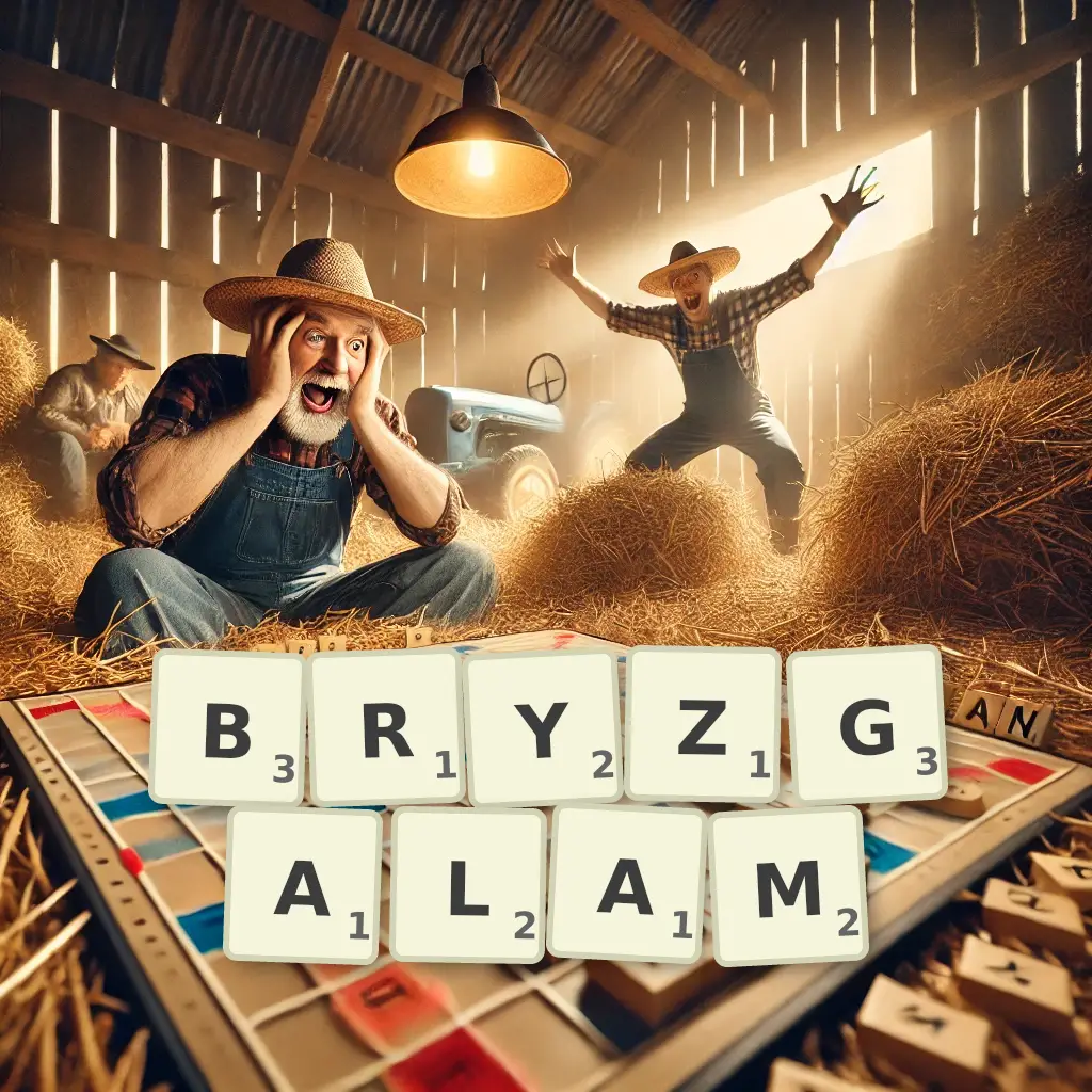 Słowa z liter BRYZGAŁAM