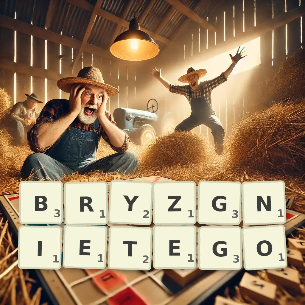 Słowa z liter BRYZGNIĘTEGO