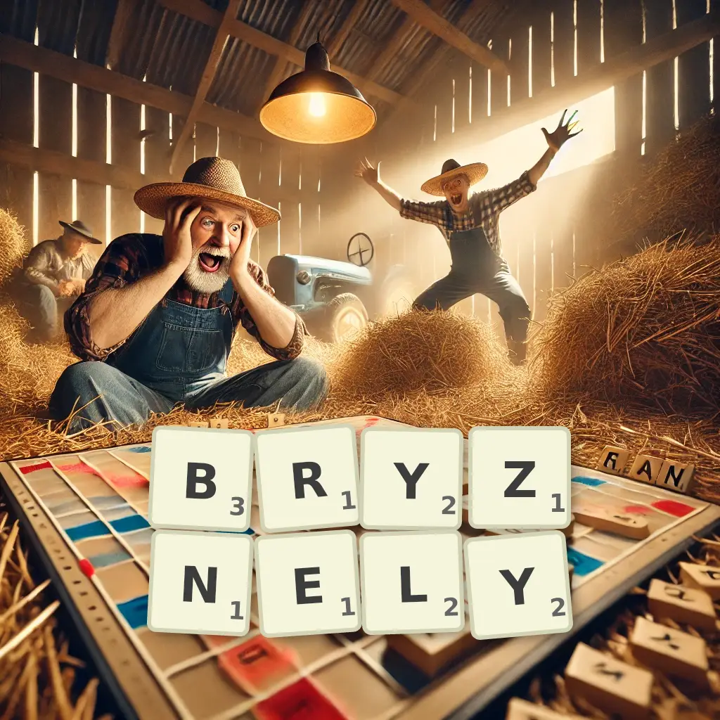 Słowa z liter BRYZNĘŁY