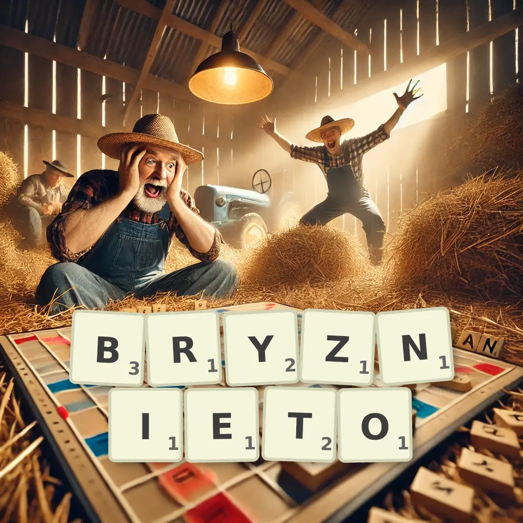 Słowa z liter BRYŹNIĘTO