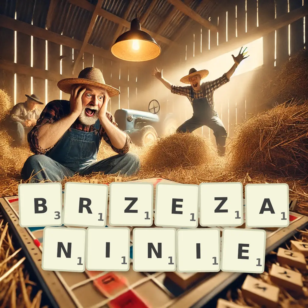 Słowa z liter BRZEŻANINIE
