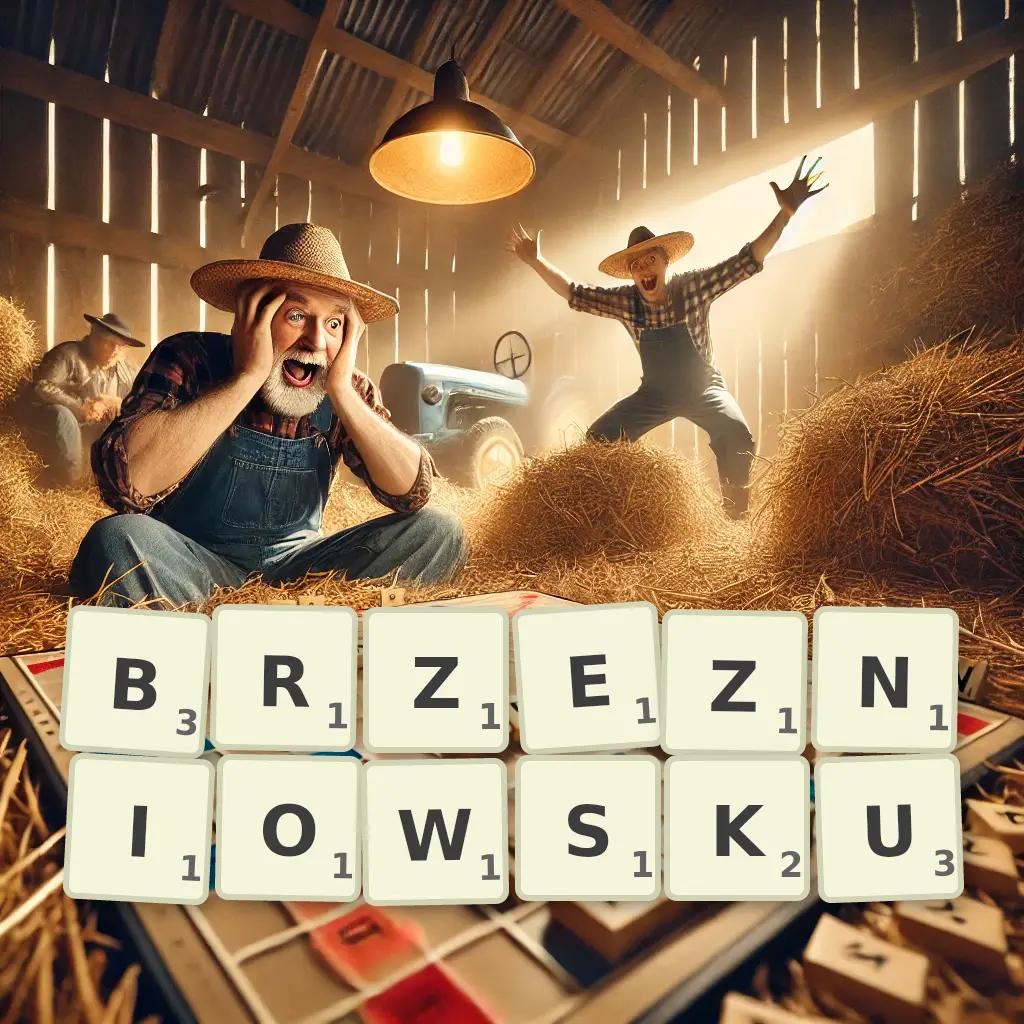 Słowa z liter BRZEŹNIOWSKU