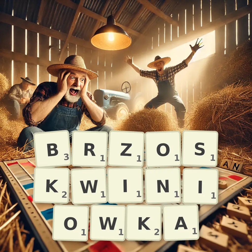 Słowa z liter BRZOSKWINIÓWKA