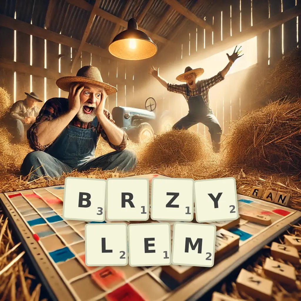 Słowa z liter BRZYŁEM