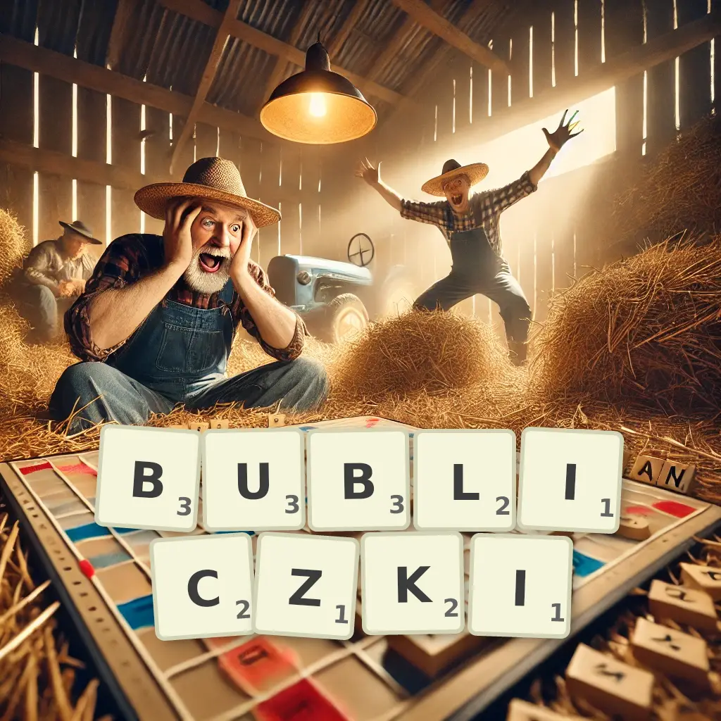 Słowa z liter BUBLICZKI
