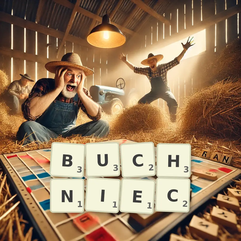 Słowa z liter BUCHNIĘĆ
