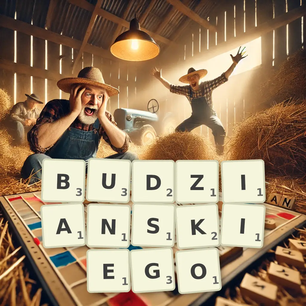 Słowa z liter BUDZIAŃSKIEGO