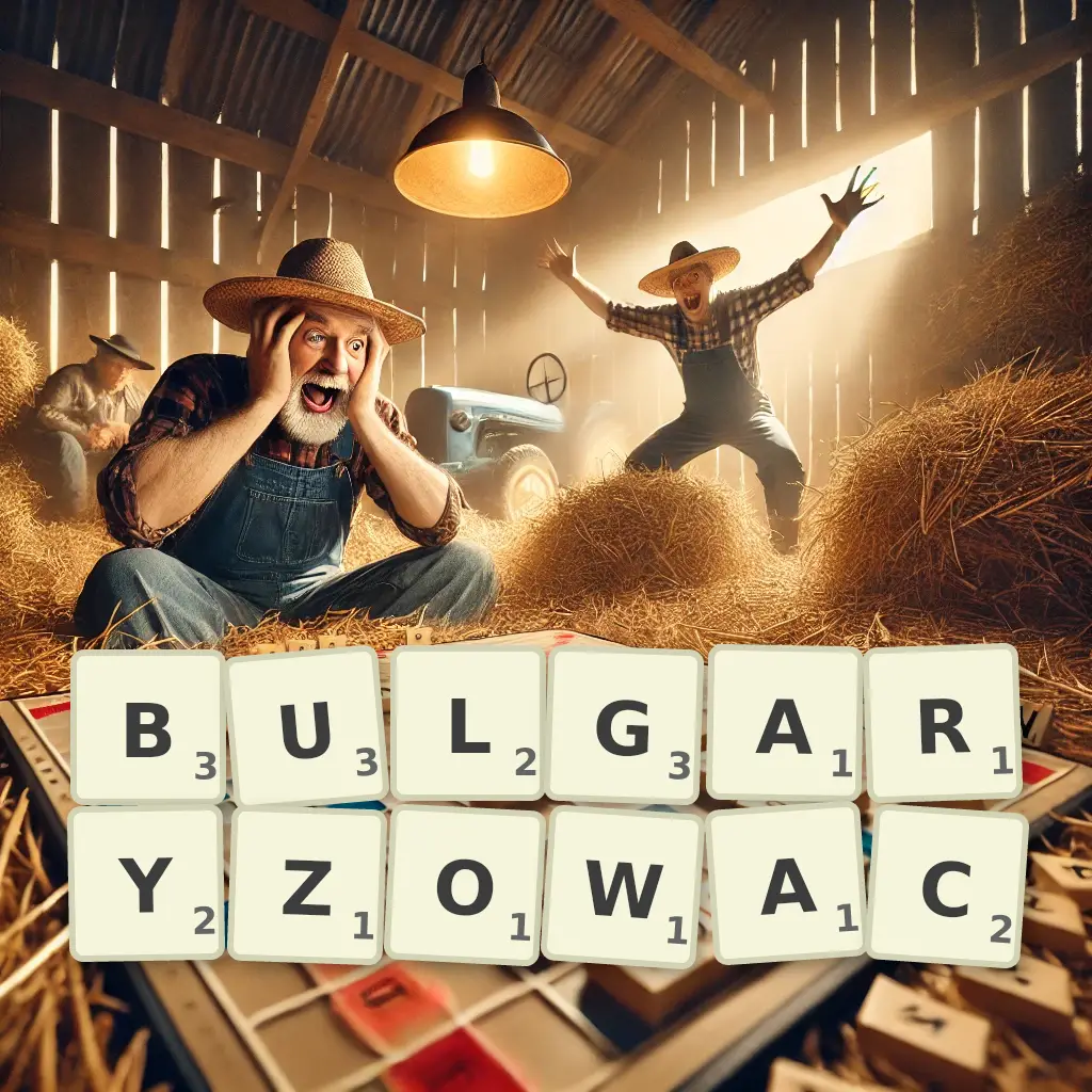 Słowa z liter BUŁGARYZOWAĆ