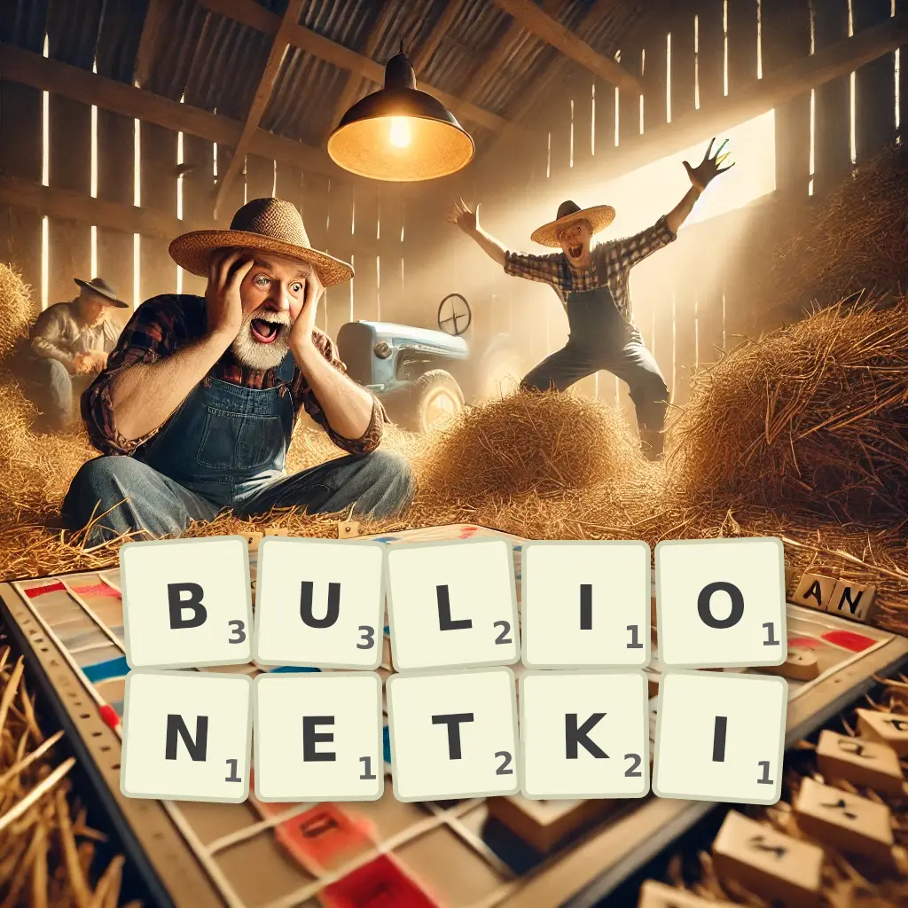 Słowa z liter BULIONETKI