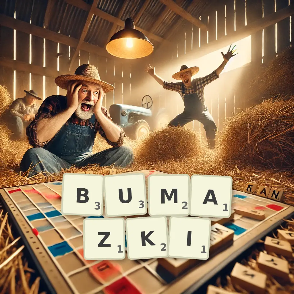 Słowa z liter BUMAŻKI
