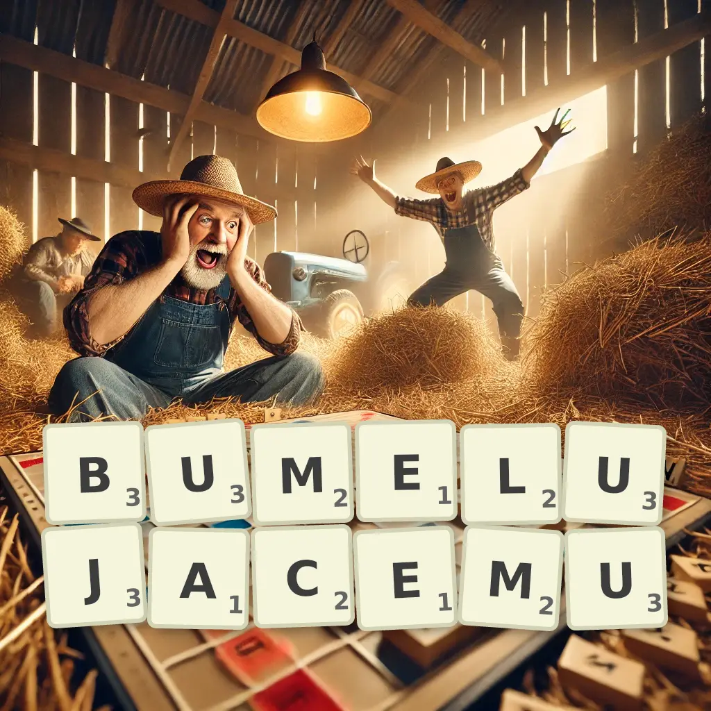 Słowa z liter BUMELUJĄCEMU