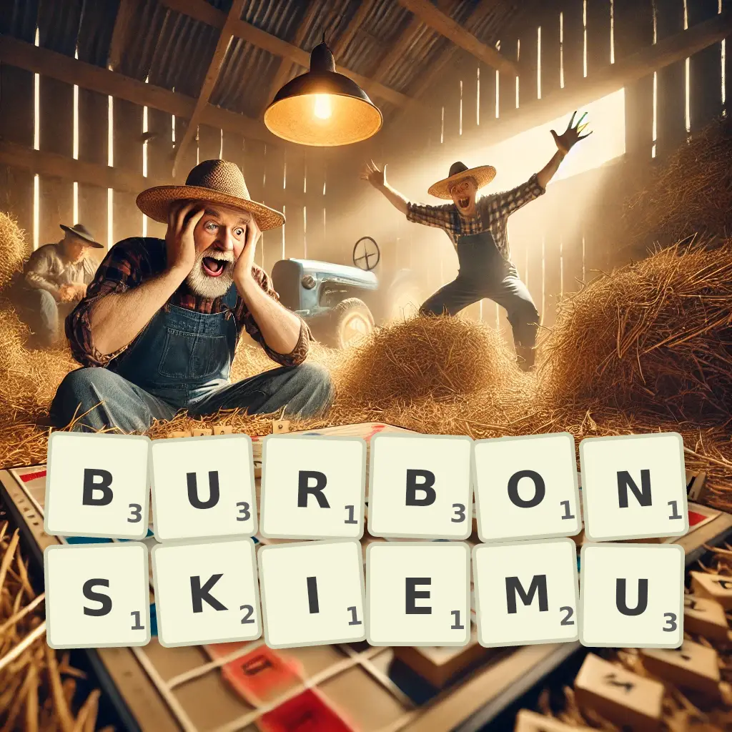 Słowa z liter BURBOŃSKIEMU