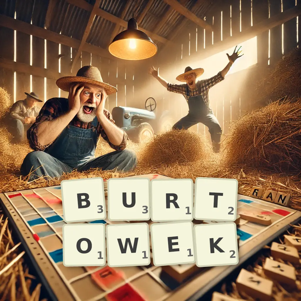 Słowa z liter BURTÓWEK