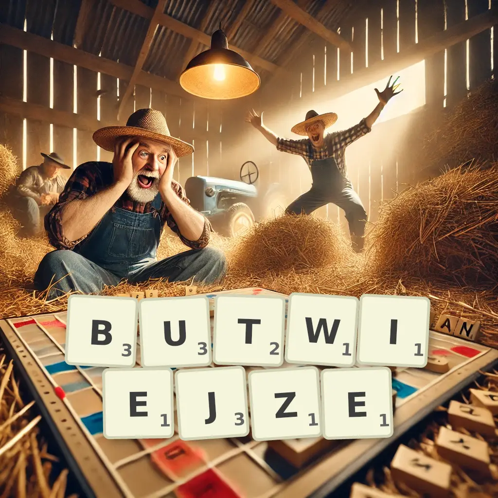 Słowa z liter BUTWIEJŻE