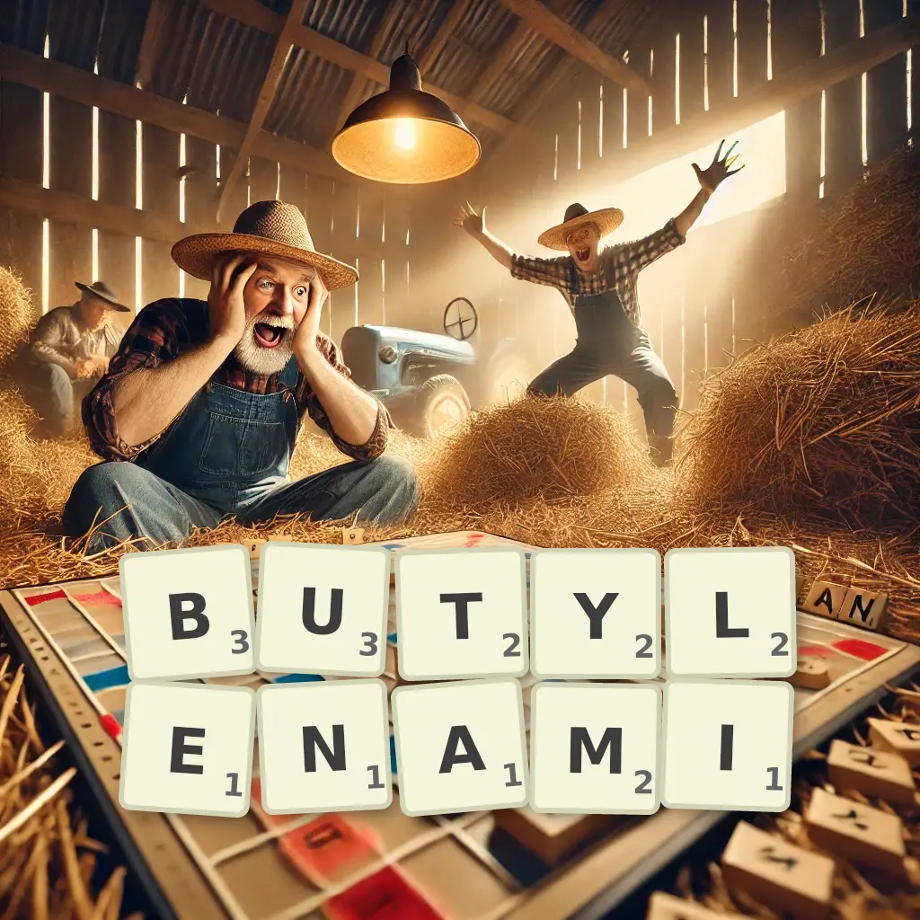 Słowa z liter BUTYLENAMI