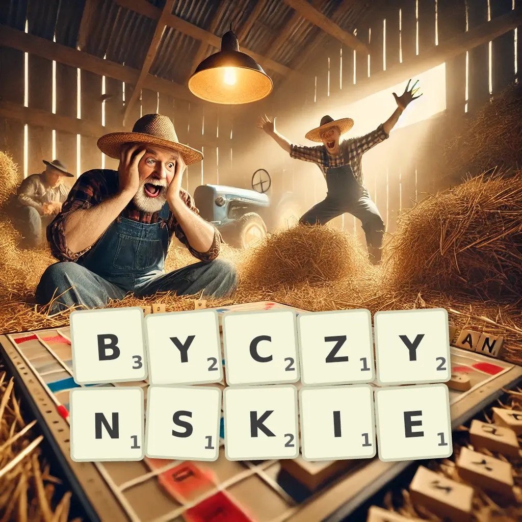 Słowa z liter BYCZYŃSKIE