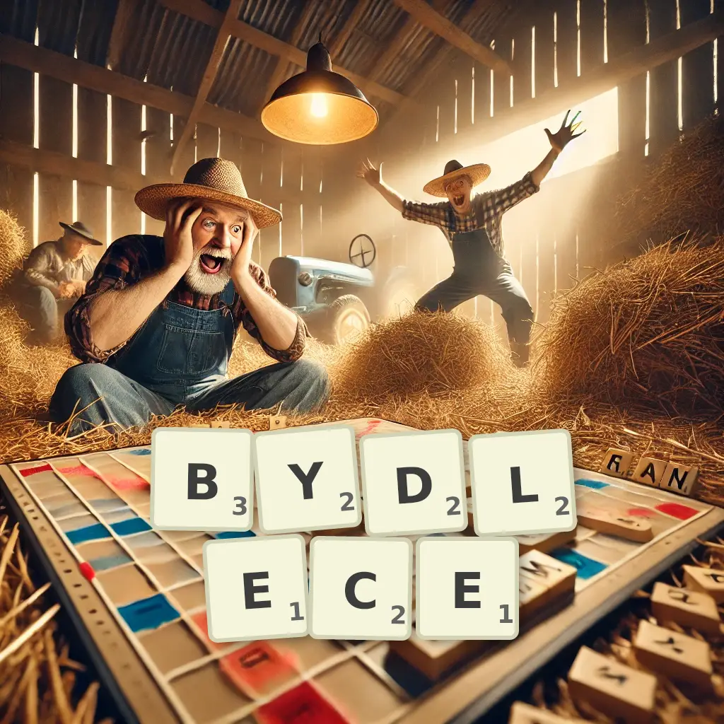 Słowa z liter BYDLĘCE