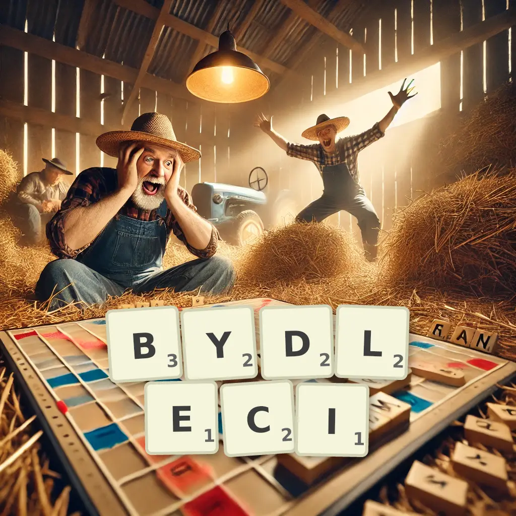 Słowa z liter BYDLĘCI