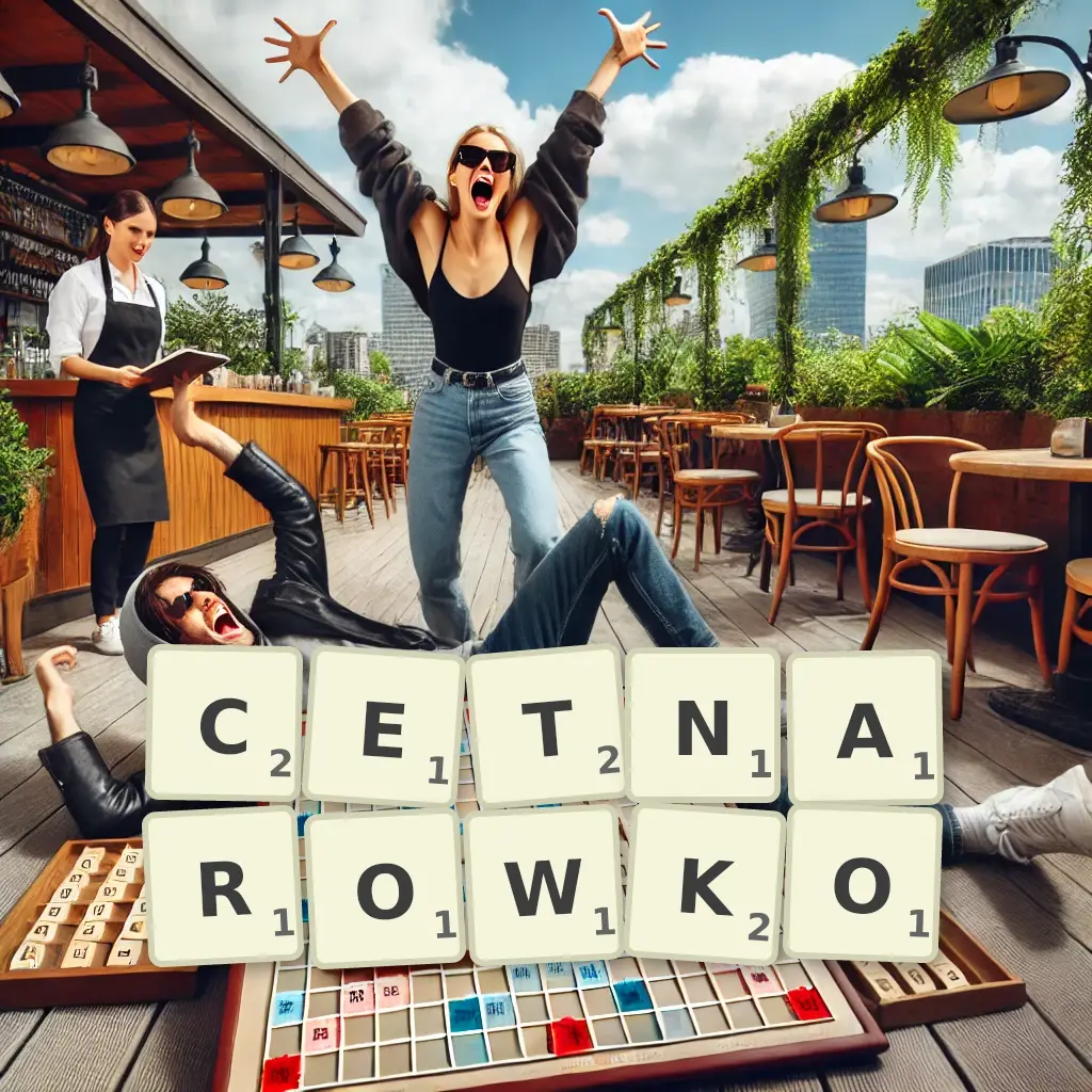 Słowa z liter CETNARÓWKO