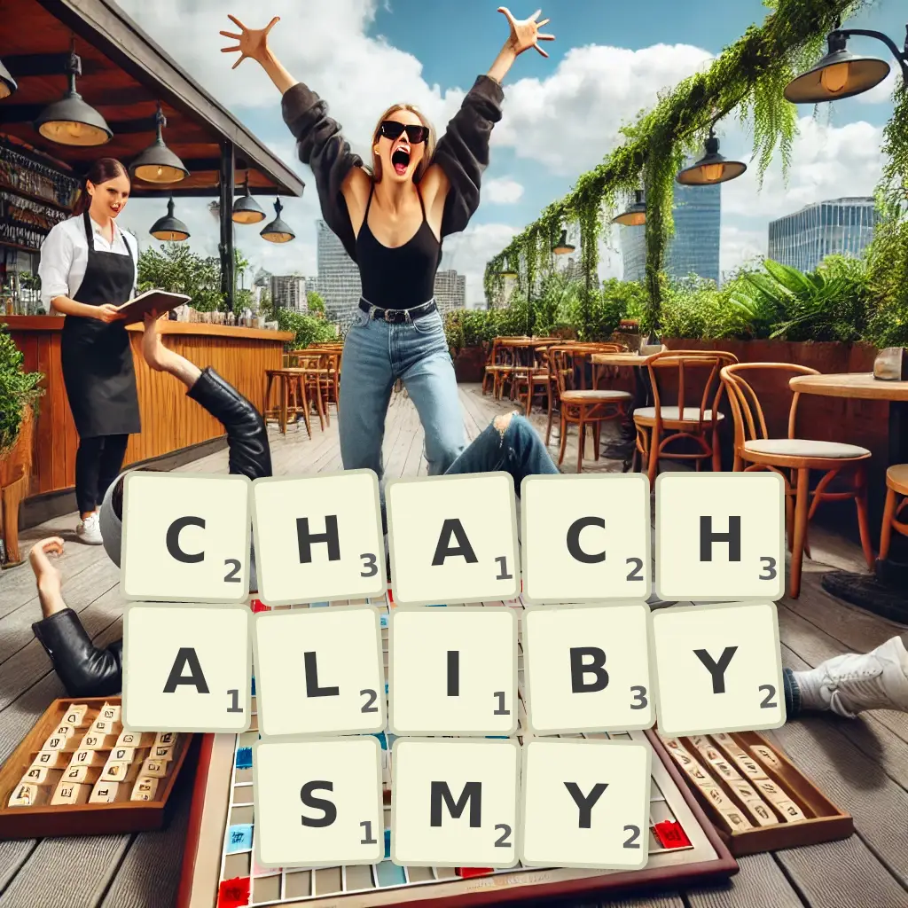 Słowa z liter CHACHALIBYŚMY