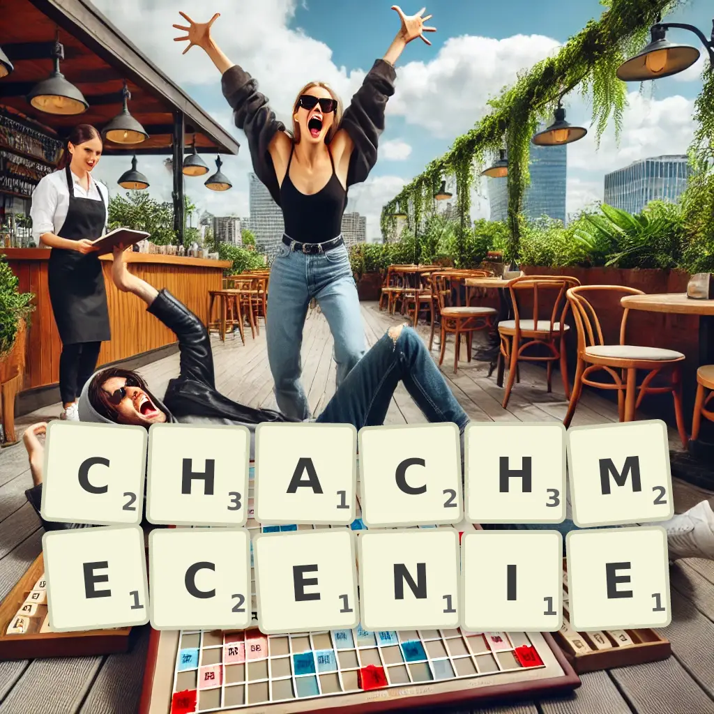 Słowa z liter CHACHMĘCENIE