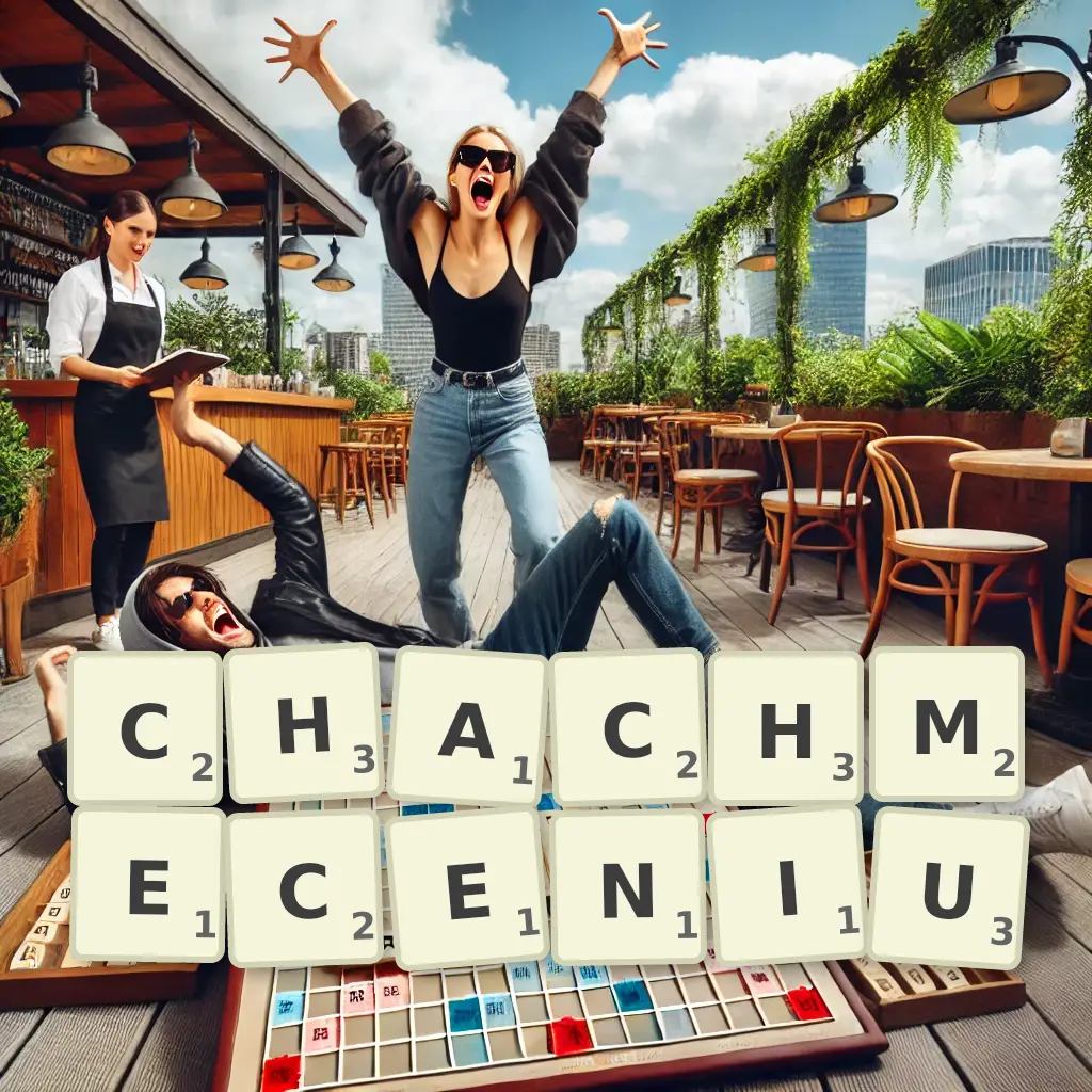 Słowa z liter CHACHMĘCENIU
