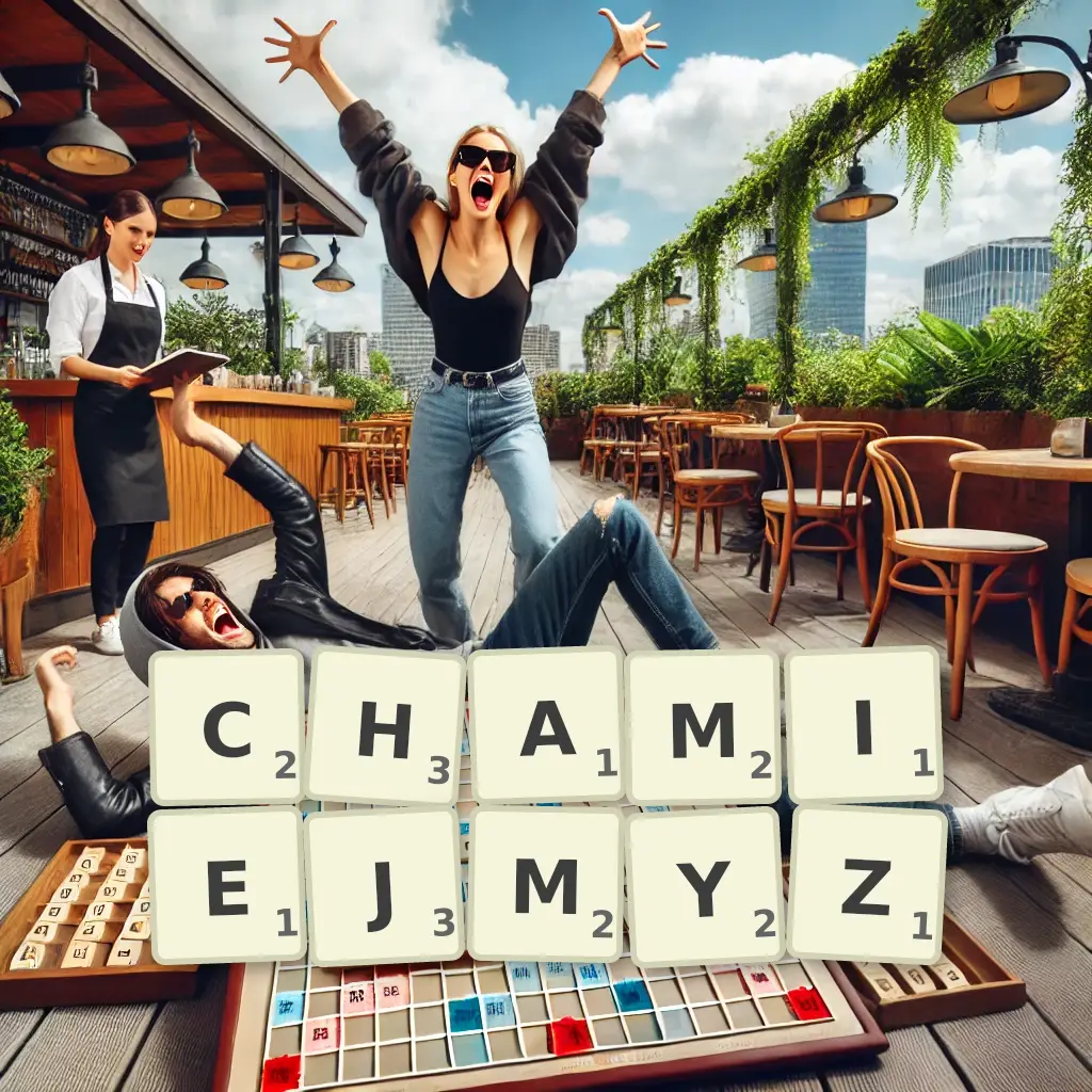 Słowa z liter CHAMIEJMYŻ