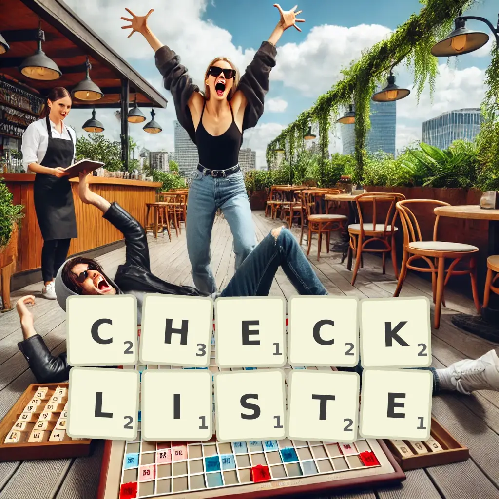 Słowa z liter CHECKLISTĘ