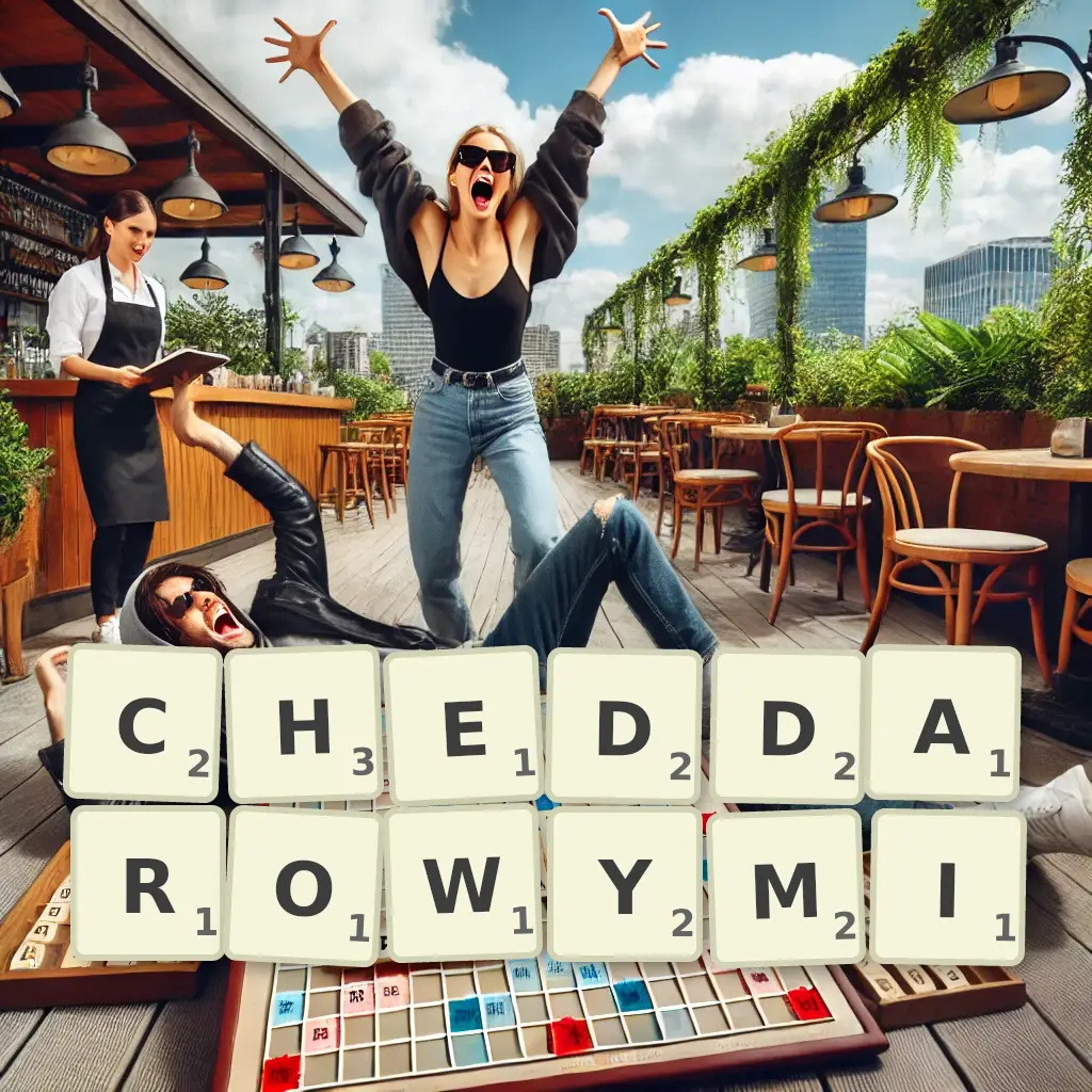 Słowa z liter CHEDDAROWYMI
