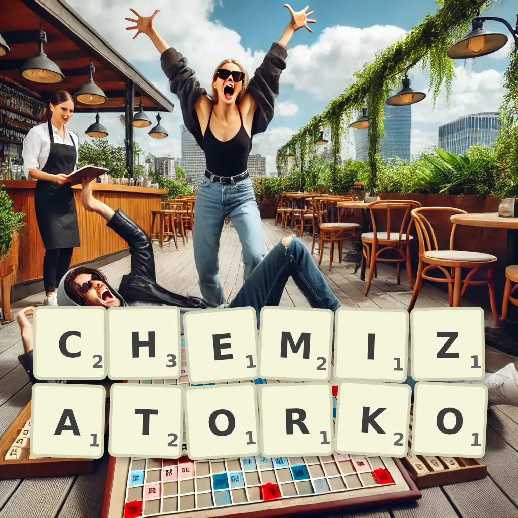 Słowa z liter CHEMIZATORKO