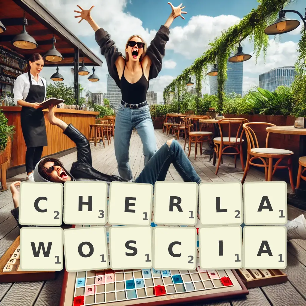 Słowa z liter CHERLAWOŚCIĄ