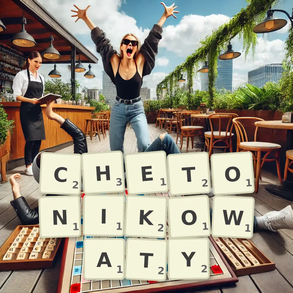 Słowa z liter CHETONIKOWATY