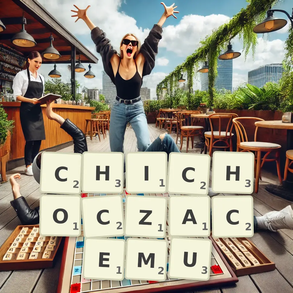 Słowa z liter CHICHOCZĄCEMU
