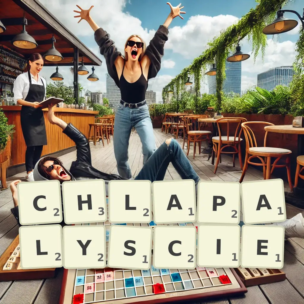Słowa z liter CHLAPAŁYŚCIE