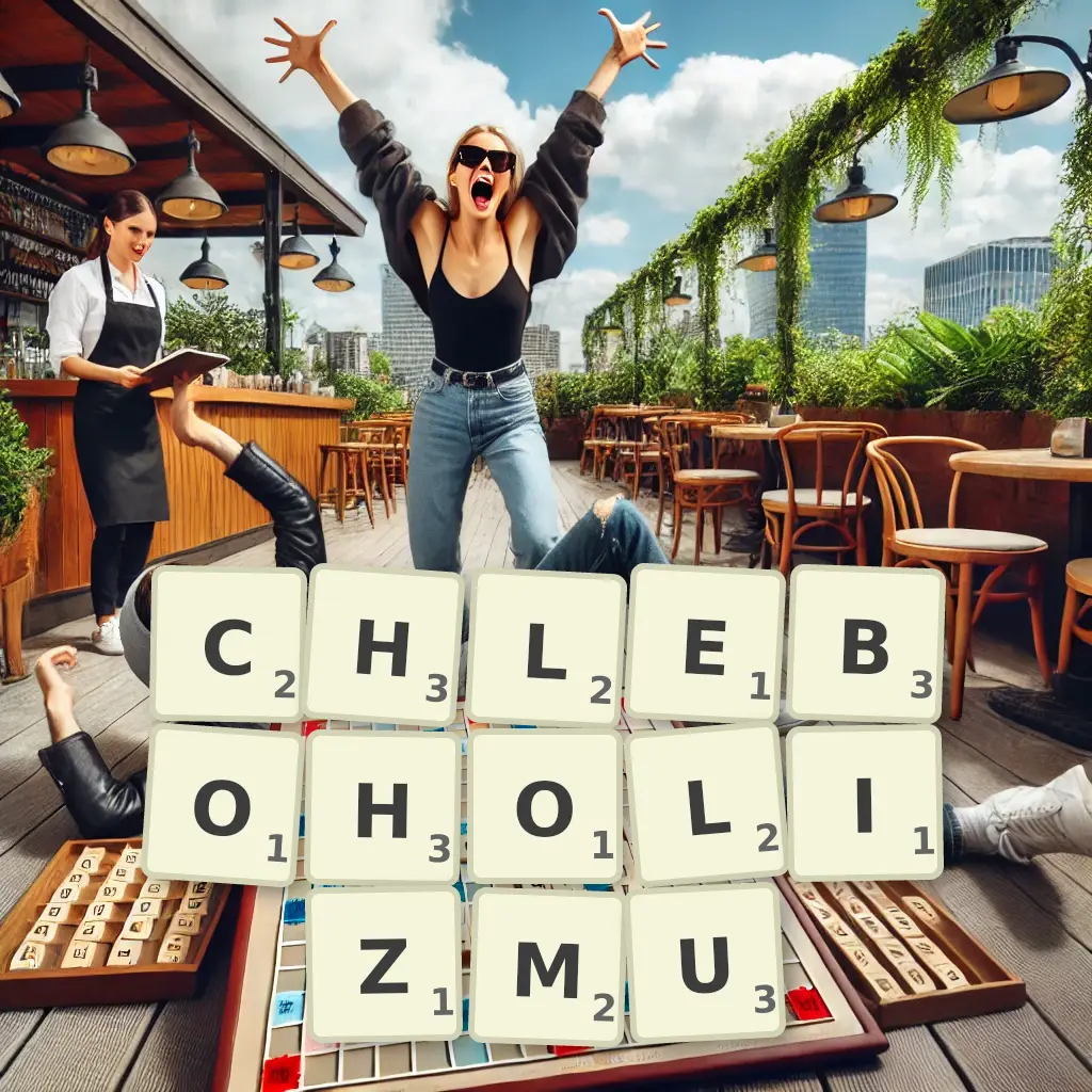 Słowa z liter CHLEBOHOLIZMU