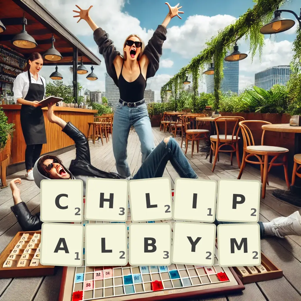 Słowa z liter CHLIPAŁBYM