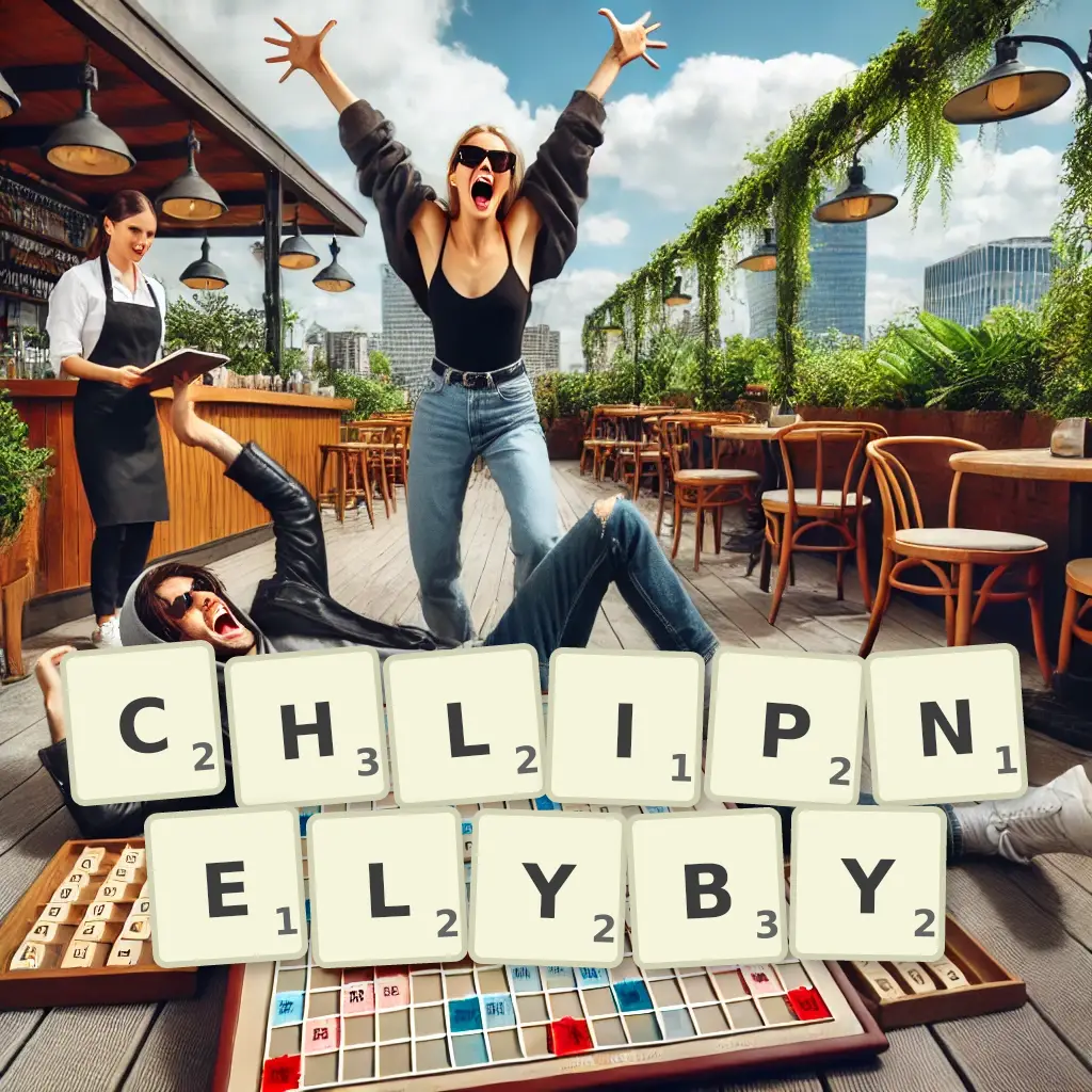 Słowa z liter CHLIPNĘŁYBY