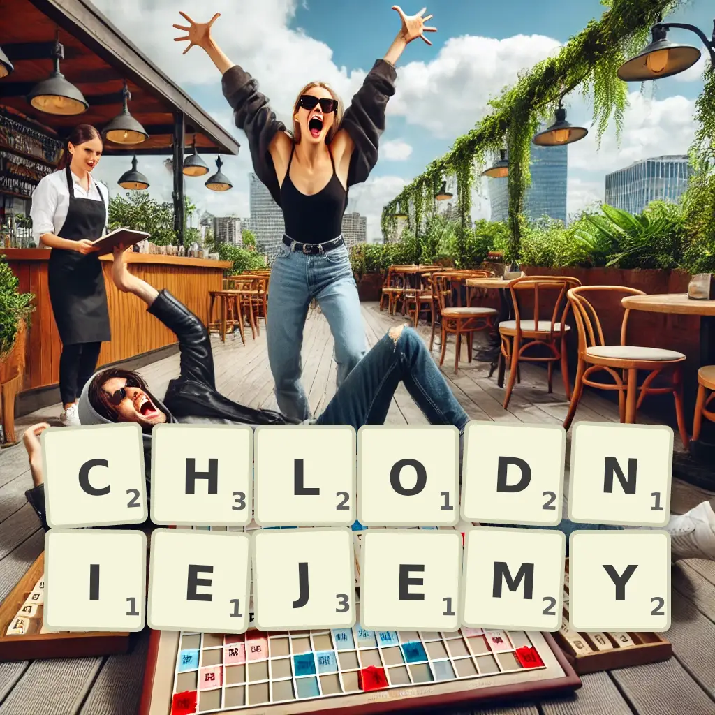 Słowa z liter CHŁODNIEJEMY