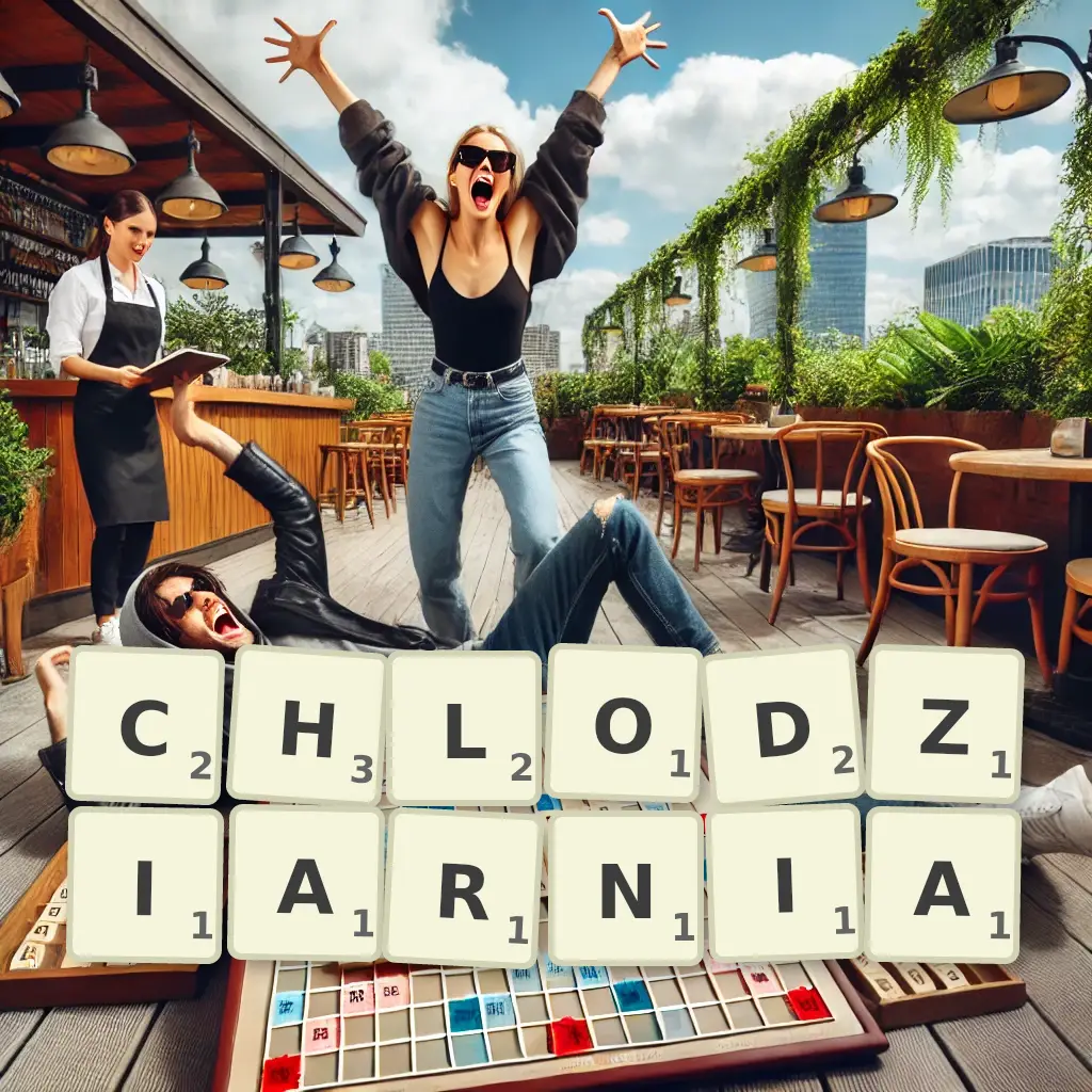 Słowa z liter CHŁODZIARNIA