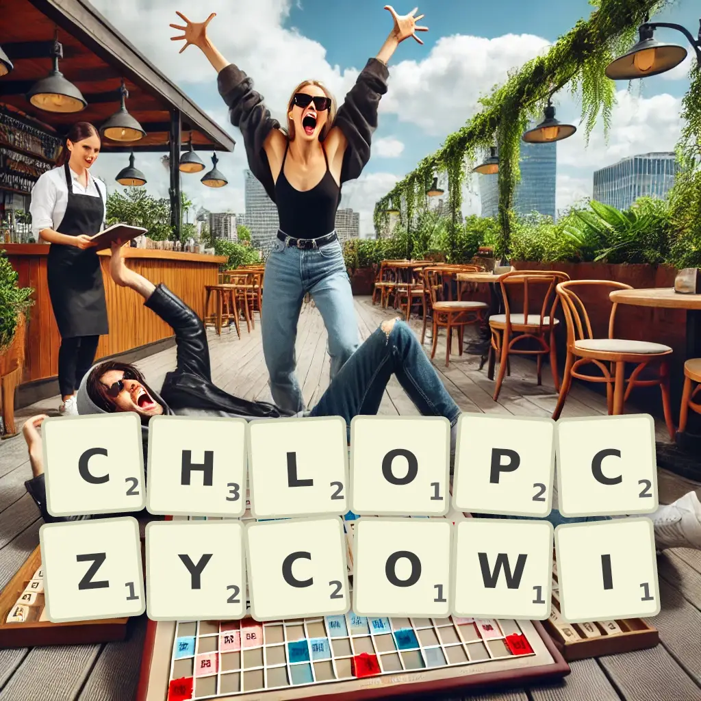 Słowa z liter CHŁOPCZYCOWI