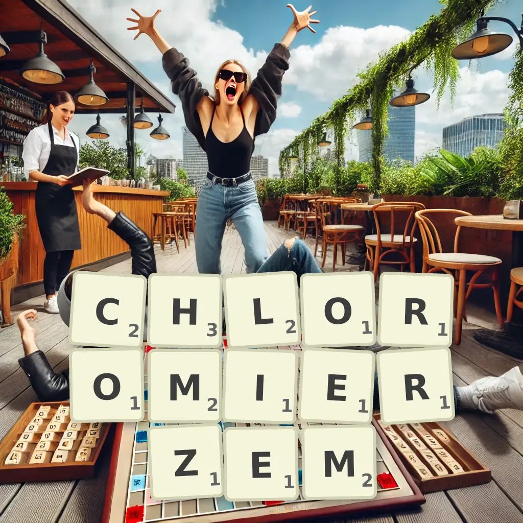 Słowa z liter CHLOROMIERZEM