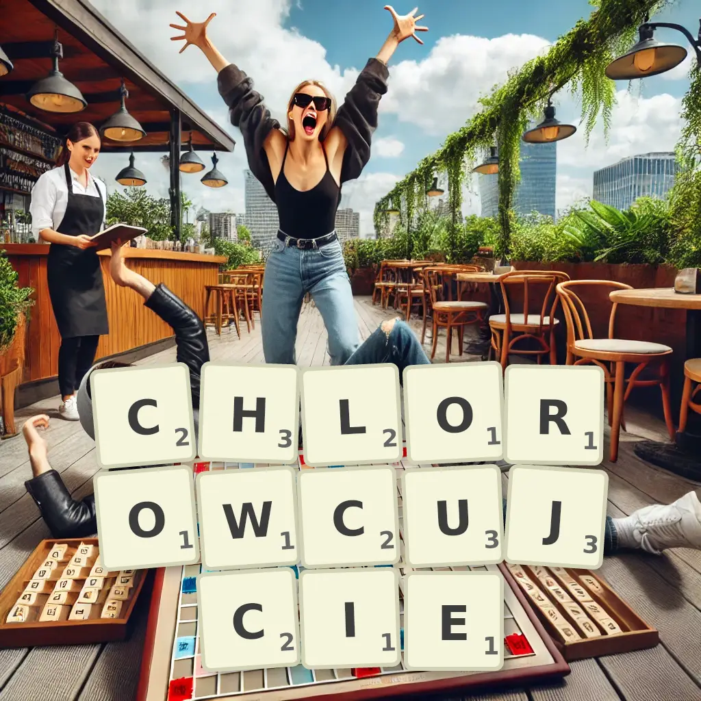Słowa z liter CHLOROWCUJCIE