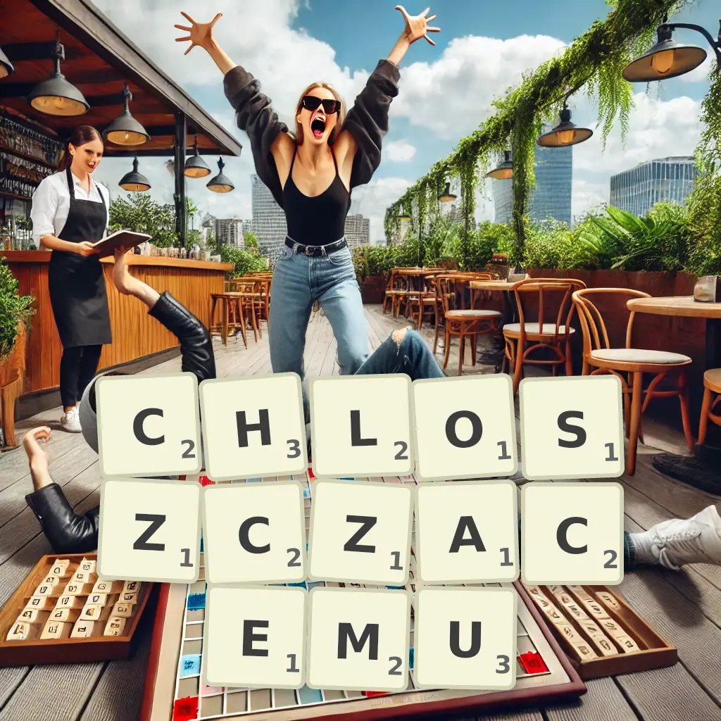 Słowa z liter CHŁOSZCZĄCEMU