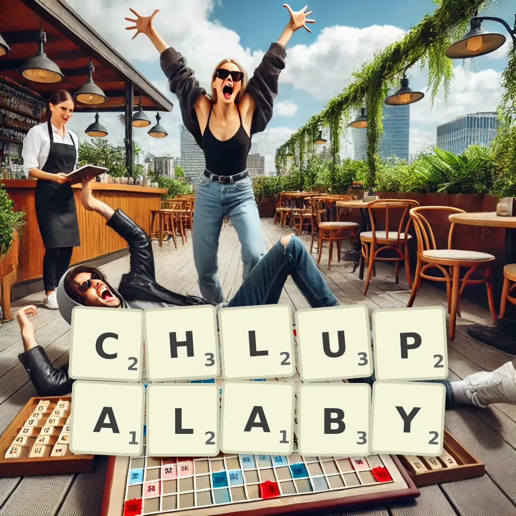 Słowa z liter CHLUPAŁABY