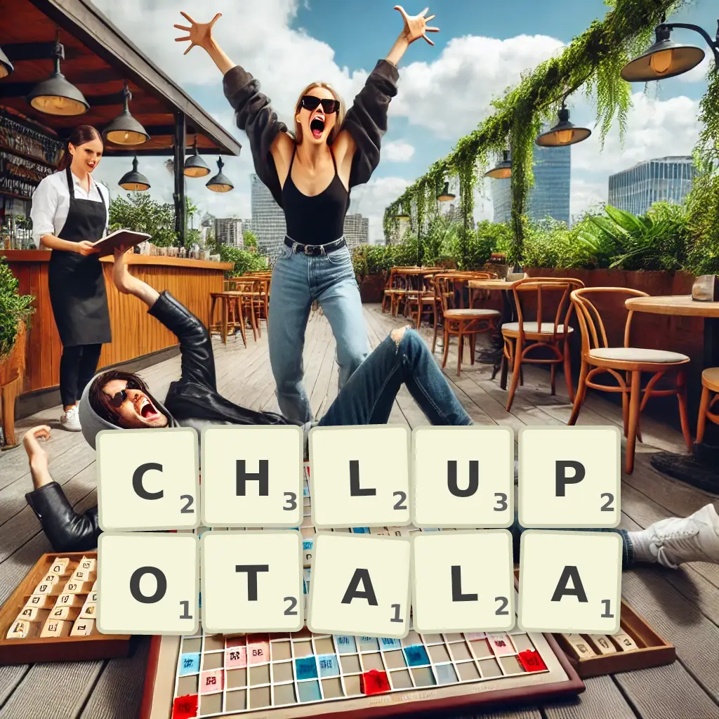 Słowa z liter CHLUPOTAŁA