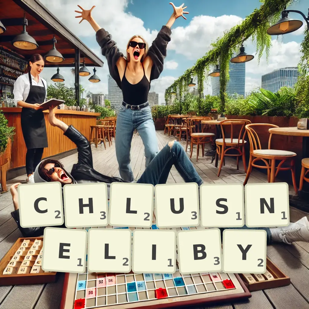 Słowa z liter CHLUSNĘLIBY