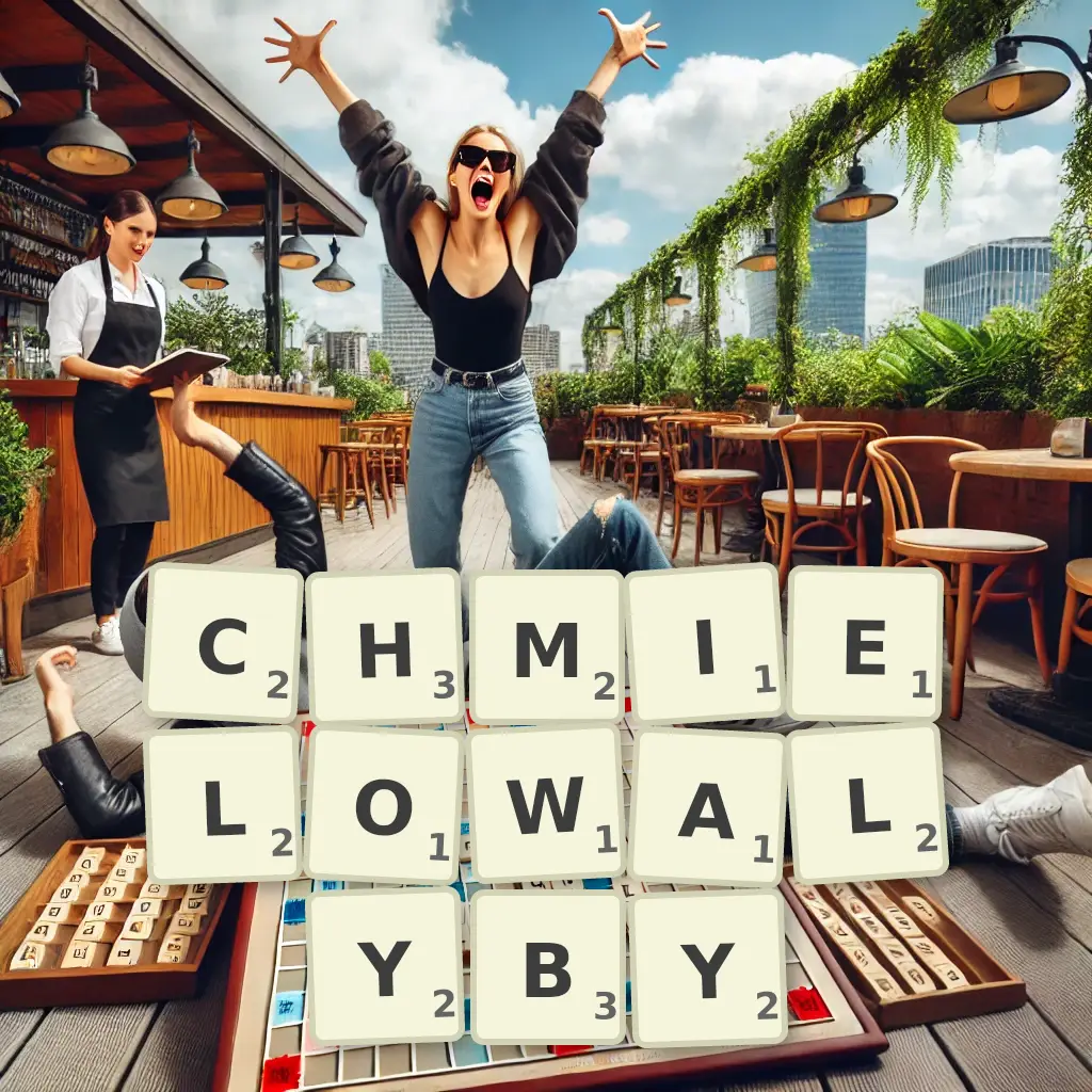 Słowa z liter CHMIELOWAŁYBY