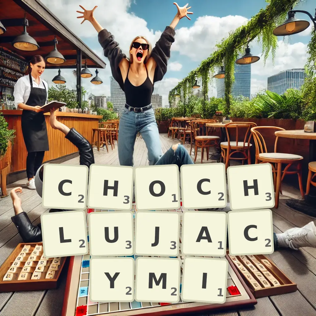 Słowa z liter CHOCHLUJĄCYMI