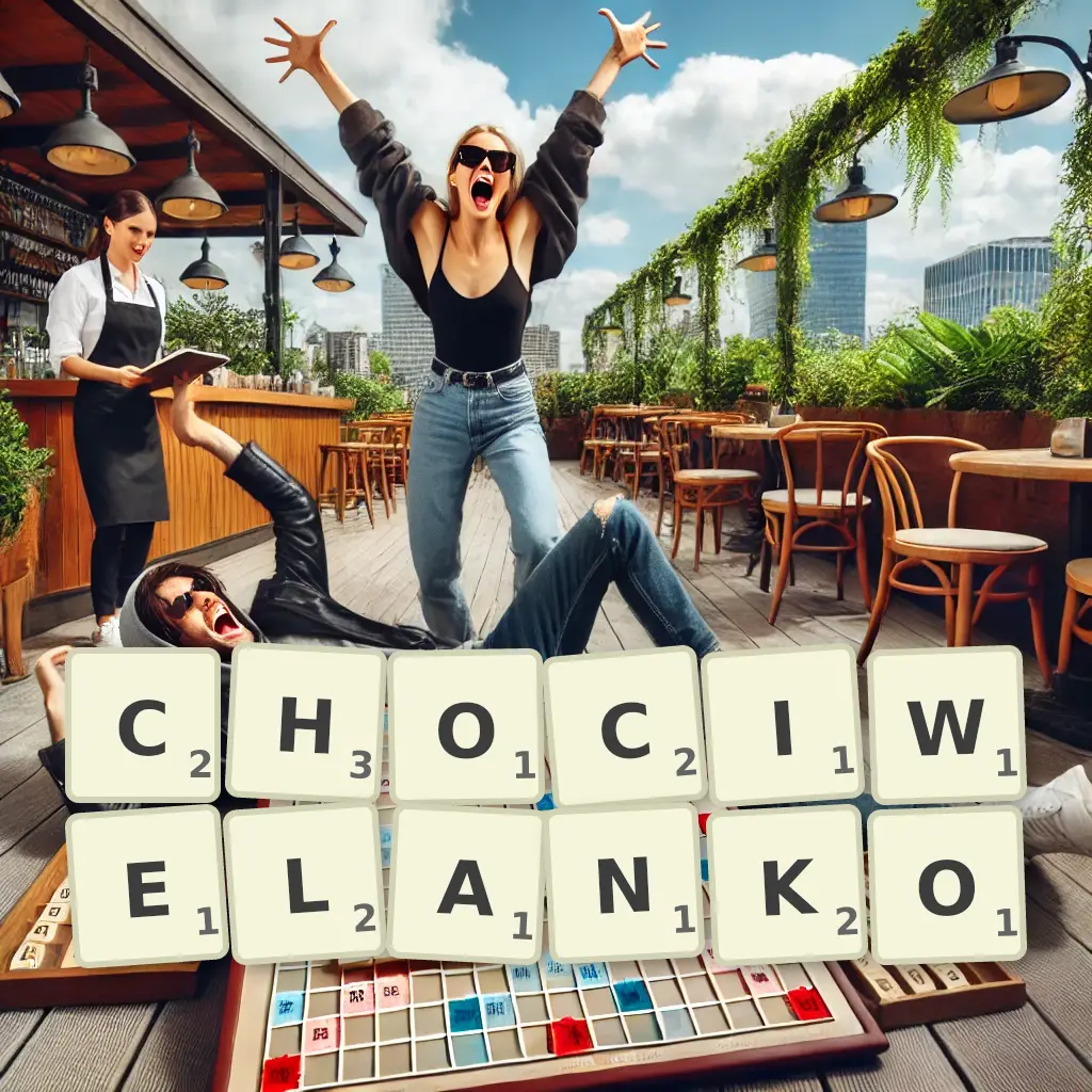 Słowa z liter CHOCIWELANKO